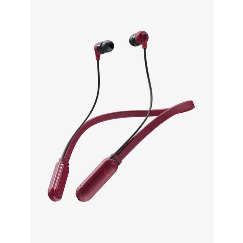 Skullcandy Ink'd Plus Red & Black Bluetooth Headphone with Mic, S2IQW-M685