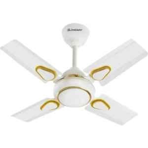 Longway Starlite Deco P1 50W Ivory Ultra High Speed Ceiling Fan, Sweep: 600 mm