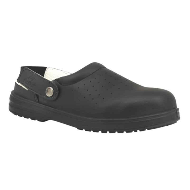Vaultex VE12 Steel Toe Black Safety Shoes, Size: 44