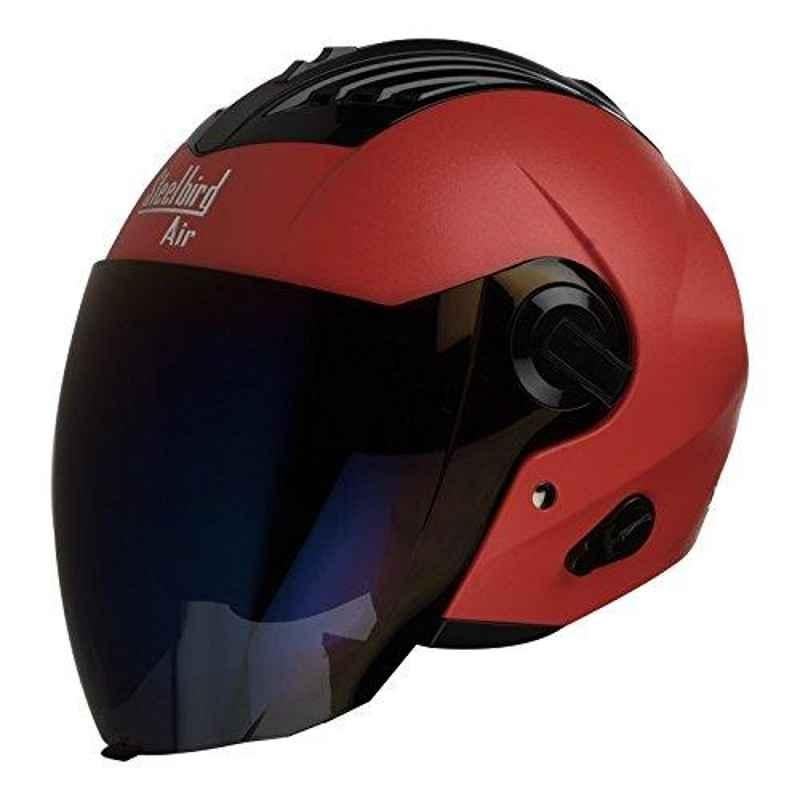 Steelbird Air SBA-3 Dashing Red Full Face Helmet, Size: 600 mm