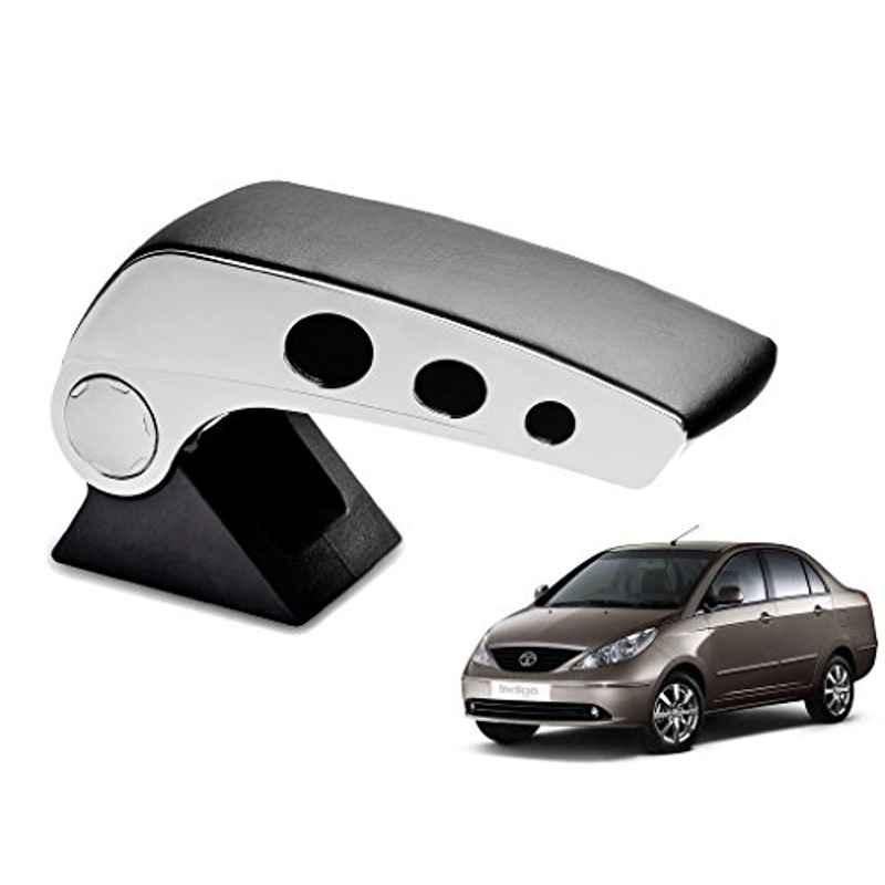 Kozdiko Black Chrome Finish Car Armrest for Tata Indigo