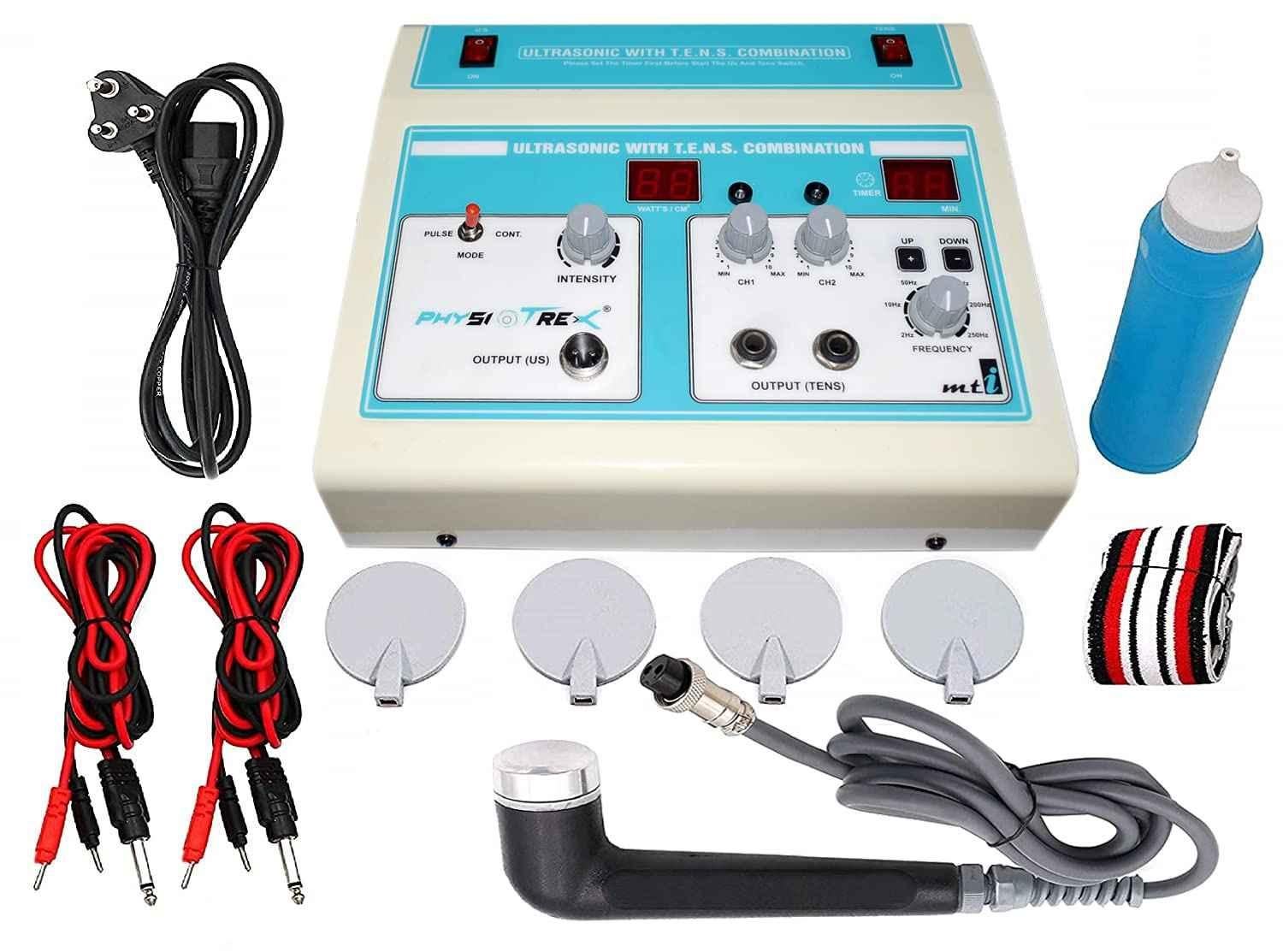 Buy Physiotrex White Electrotherapy Physiotherapy Mini Ultrasonic Machine  with 1 Year Warranty Online At Price ₹3159