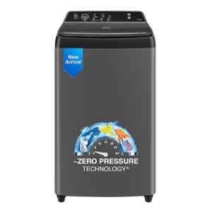 Godrej 7.5kg 5 Star Metallic Black Top Loading Fully-Automatic Washing Machine with Zero Pressure Technology, WTEON VLVT 75 5.0 FDTN MTBK