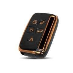 Flymaster Thermoplastic Polyurethane Black TPU Car Key Cover, BLACK-TPURKE-43