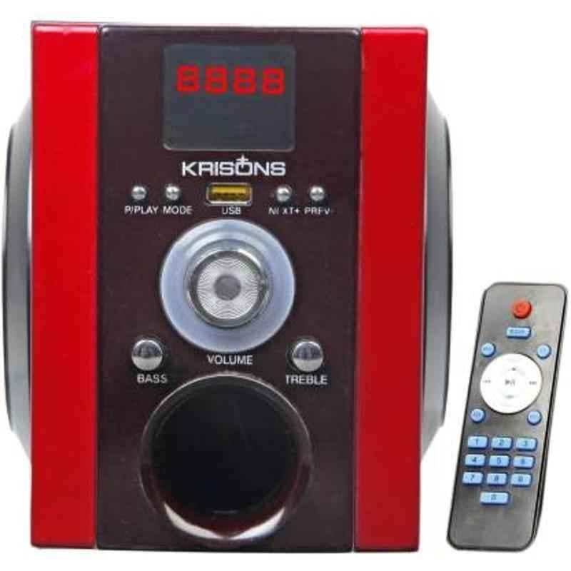 Krisons Buddy 2.0 Channel 4W Red Bluetooth Home Theater