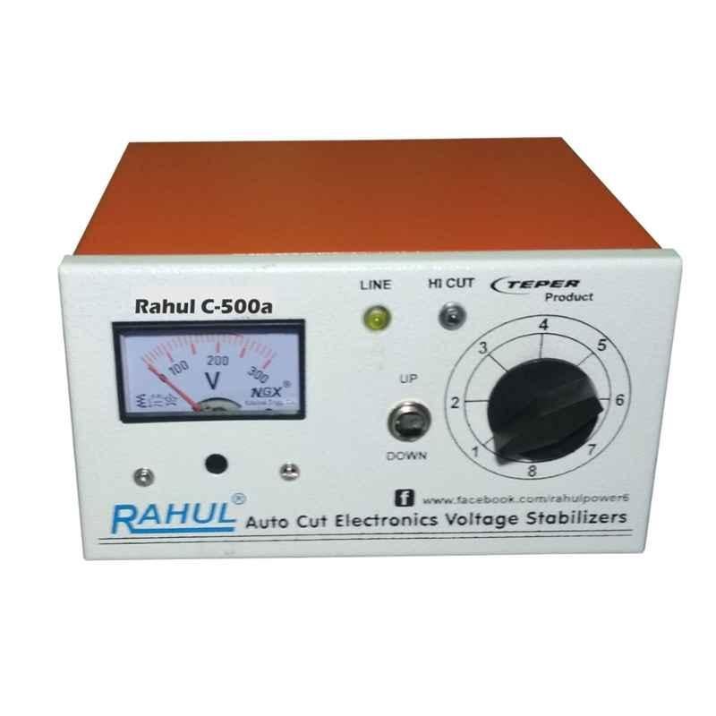 Rahul V-555 C2 2kVA 8A 100-280V 5 Step Automatic Voltage Stabilizer