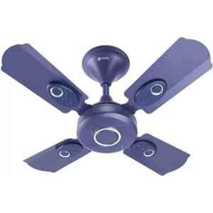 Prolife Optima 600 mm 4 Blade Ceiling Fan Ultra High Speed BEE Star Rating Silver & Blue Color with 2 Year Warranty