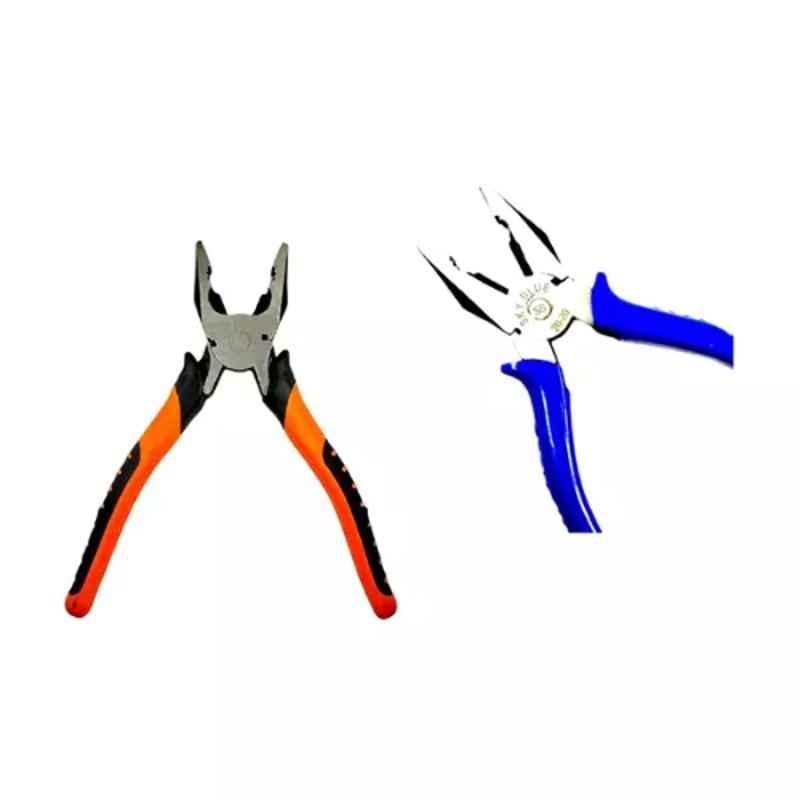 Sky Blue 2 Pcs 7.8 inch Lineman Plier Combo, SBE_PLIER_COMBOS_COMBO_563