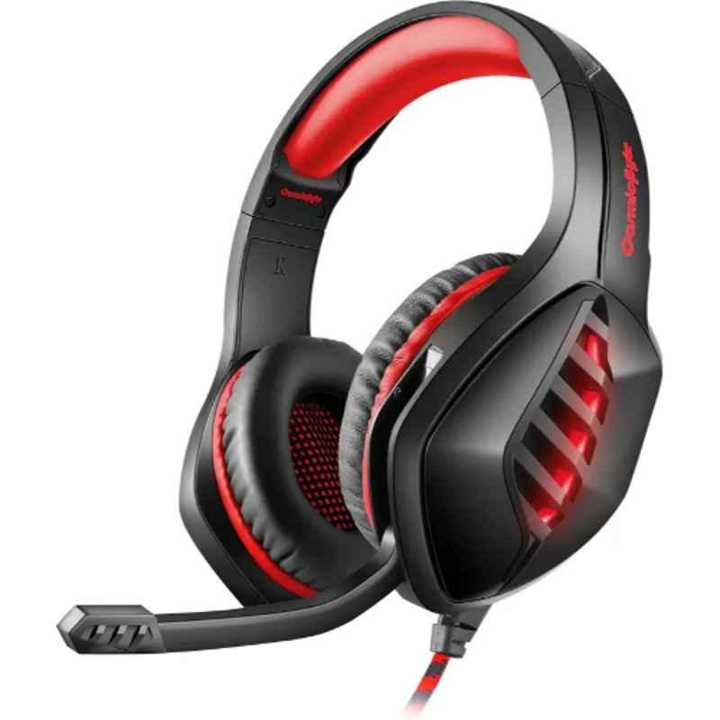 Cosmic Byte GS430 Red Wired Headset