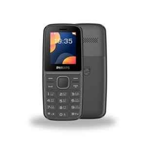 Philips E2101C 1.77 inch Cool Gray Dual Sim Keypad Feature Phone with Type C Charging