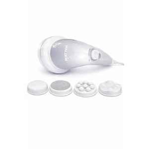 Waldon by Dr Odin OEM101 White Handheld Body Massager with 5 Interchangeable Massage Heads