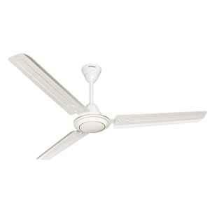 Crompton Superbreeze Hillbriz 52W 390rpm Mild Steel Opal White Ceiling Fan with 2 Years Warranty, CFSBHLB48OPW1S, Sweep: 1200 mm