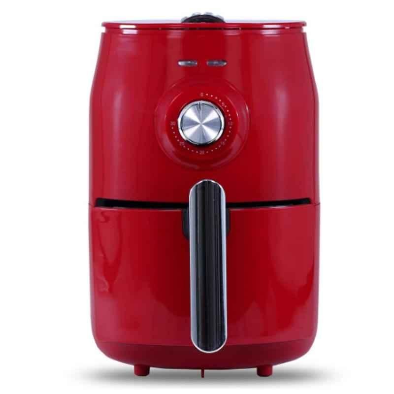 Wonderchef 1000W 1.8L Red Crimson Edge Non Stick Frying Basket Air Fryer, 63152981
