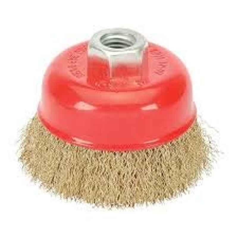 Abbasali 75x14mm Cup Type Soft Wire Brush