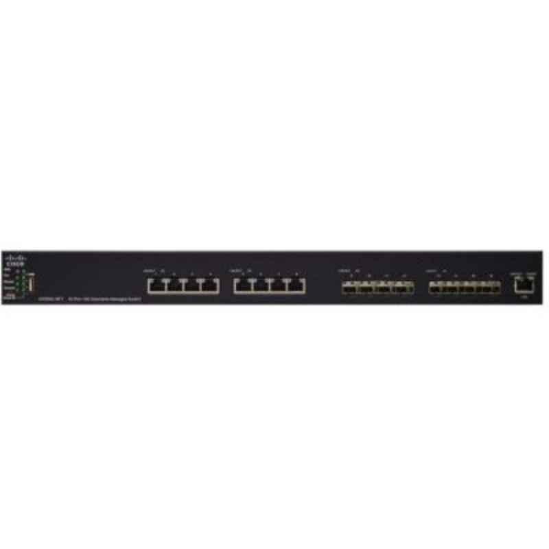 Cisco SX550X16FT 16 Ports 10 Gigabit Ethernet Stackable Managed Switches, SX550X16FTK9UK