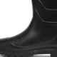 Hillson 12 Inch Welcome Plain Toe Black Work Gumboots, Size: 9