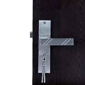 Handle Waala Altis 60mm Stainless Steel Silver 6 Lever Heavy Duty Mortise Door Lock Set