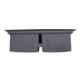 BLACKADO 32x18x10 inch Stainless Steel 304 Satin Finish Double Bowl Handmade Kitchen Sink