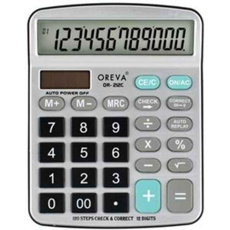 Oreva OR 212 C 12 Digit Check & Correct Calculator
