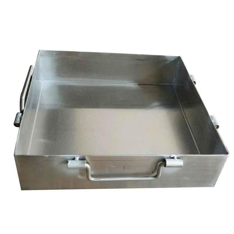 Generic 4x4Ftx4 Inch SS-304 FFT Drip Tray with 6mm Rod Handle, Thickness: 2 mm
