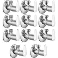 Senkiddpro Fusion Stainless Steel Chrome Finish Wall Mounted Angle Cock (Pack of 11)