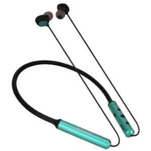 Hitage Green Wireless Bluetooth Neckband Earphone with 44hr Music Time, NBT-1914