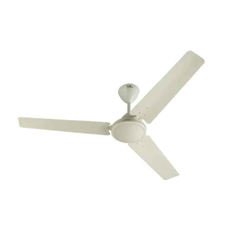 RR RRCF-56VAY Vayoo 56 inch Ivory Ceiling Fan with Step Regulator, Sweep: 1400 mm