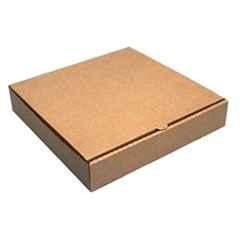 MM WILL CARE 20x5x5cm 3 Ply Brown Cardboard Pizza Box, MMWILL1513 (Pack of 25)