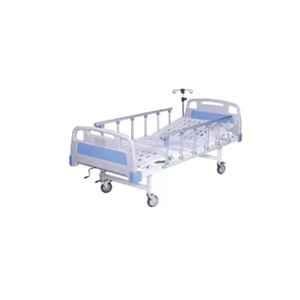 Vaishnavi Healthcare Healthcare WSH-1236 Mild Steel Pre-Treated Epoxy Powder Coated Full Fowler Bed ABS Panel & Collapsible Railings