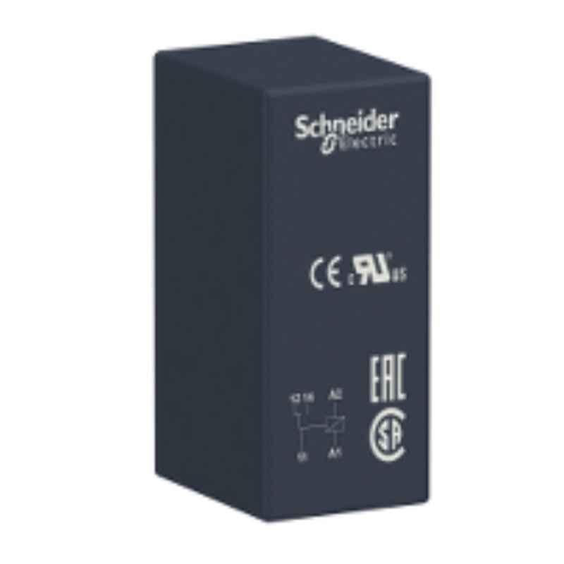 Schneider 16A 120 VAC 1C/O Zelio Interface Plug-in Relay, RSB1A160F7