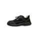 Coffer Safety M1034 Leather Steel Toe Black & Grey Work Safety Shoes, 82346, Size: 6