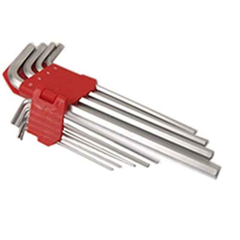 Vichome 9 Pcs Extralong Hex Allen Key Wrench Set