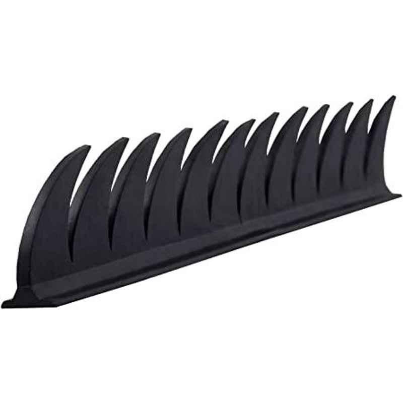 AOW Cuttable Helmet Mohawk Helmet Spikes for All Motorcycles Dirt Bike & Normal Helmets (Black) b-18