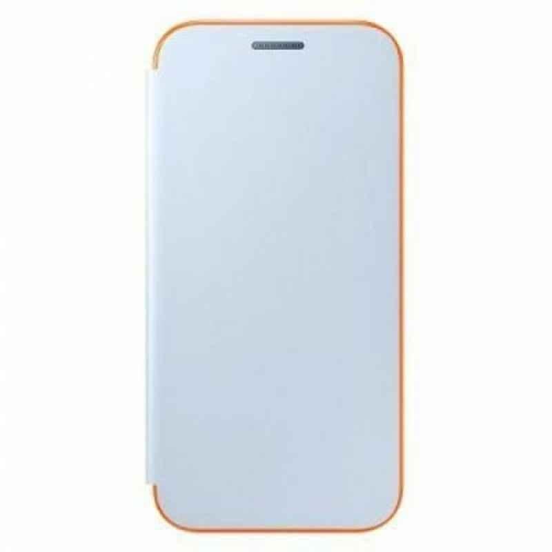 Samsung A3 17 Blue Neon Flip Cover, EF-FA320PLEGWW-LS
