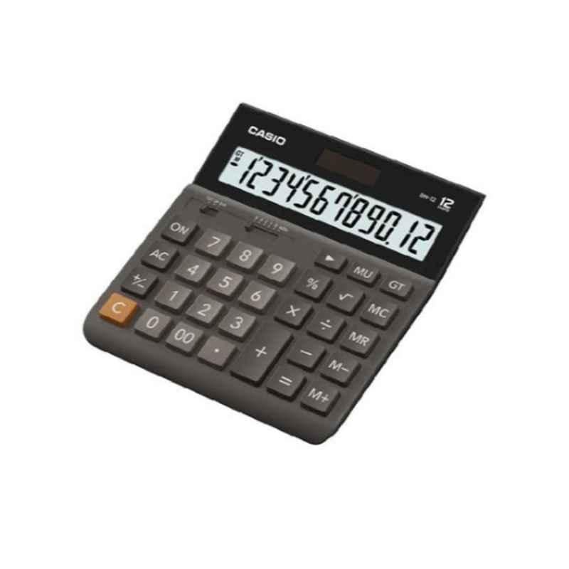 Casio DH-12 Black Financial & Business Calculator