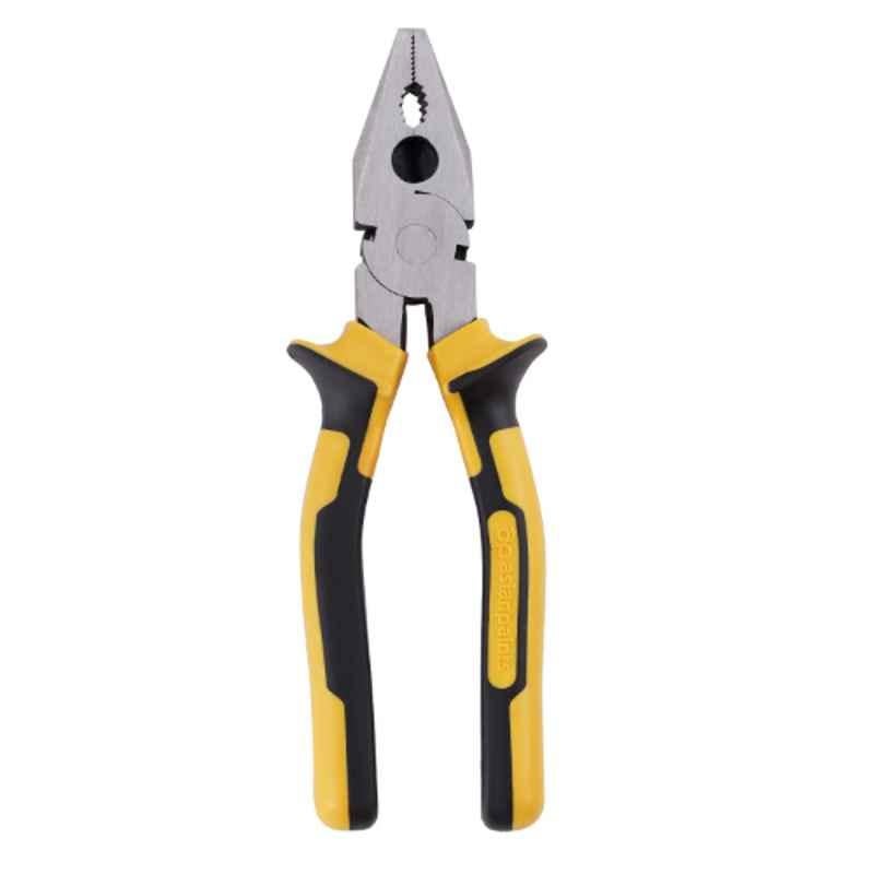 Asian Paints TruCare 180mm Alloy Steel Combination Pliers with Anti Rust Protection & Rubber Handle (Pack of 10)