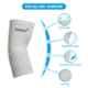 AccuSure Small Bamboo Yarn 4 Way Stretchable Bi-Layered Elbow Compression Support for Men & Women, AOE12-S
