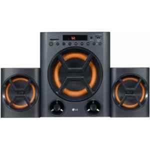 LG 2.1 Channel 40W Orange Bluetooth Speaker with FM, LK72BE