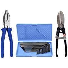 Real Stf 11 Pcs Plastic & Vanadium Steel Multi Hand Tool Kit