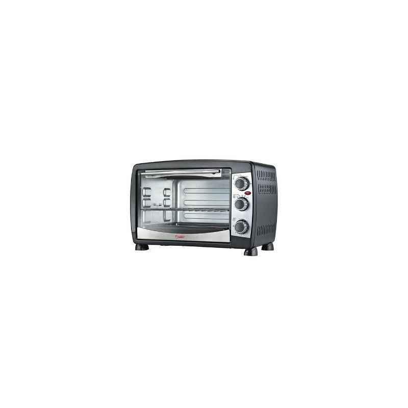 Prestige 1500W Black Oven Toaster Grill, POTGH 28 PCR