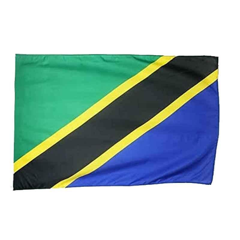 AZ Flag 150x90cm Polyester Multicolour Tanzania Flag, D43