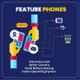 I Kall K3310 Dark Blue Feature Phone