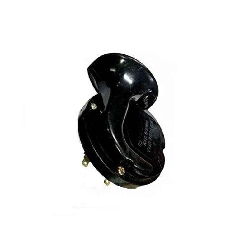 AOW Windtone Horn for Bajaj Discover 100 (Single, Black 12 V)