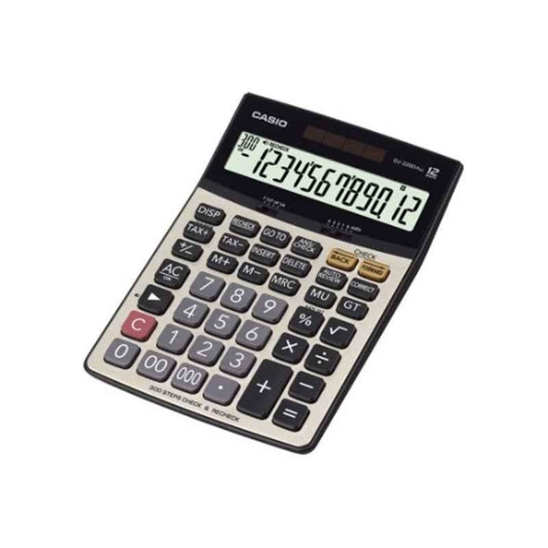 Casio DJ-220D Plus Gold Check & Recheck Desktop Business Calculator