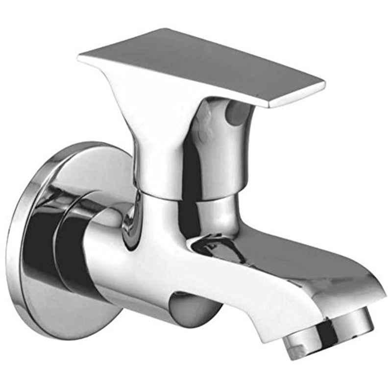 Oleanna Global Brass Silver Chrome Finish Quarter Turn Fitting Bib Cock