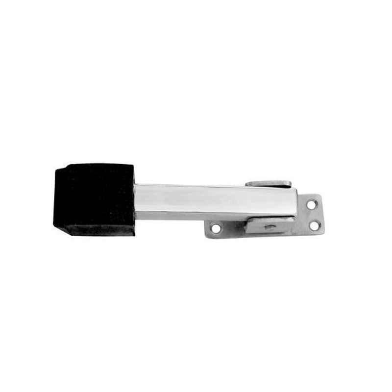 Smart Shophar 5 inch Stainless Steel Silver Akom Door Stopper, SHA40ST-AKOM-SL05-P1