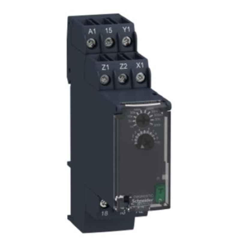 Schneider 24-240 VAC/DC 1 C/O On-Delay Timing Relay, RE22R1MAMR