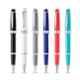 Cross Bailey Black Ink Teal Resin Finish Roller Ball Pen with 1 Pc Black Gel Ink Tip Set, AT0745-6