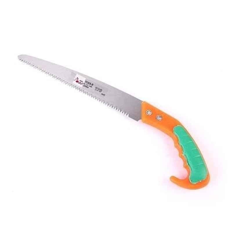 Abbasali 270mm Professional Double Cut Curved Pruning Saw