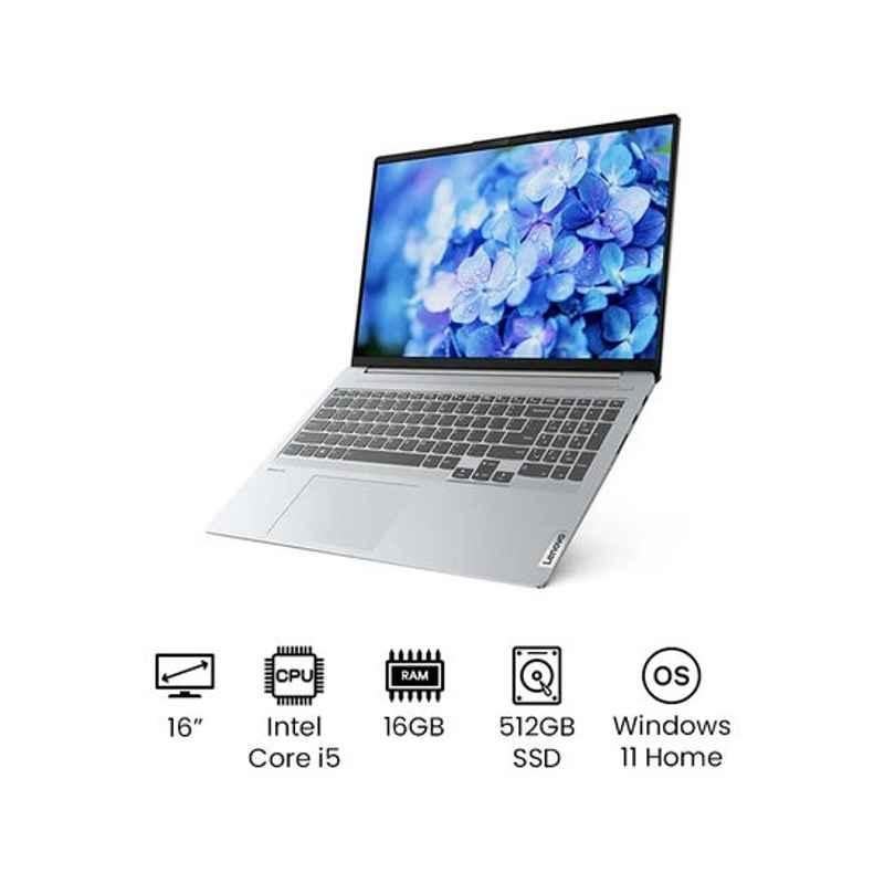 Lenovo Core i5 16GB 16 inch Quad Core SSD Iron Grey Laptop, 82L900AJAX